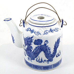 茶锅陶瓷背景图片
