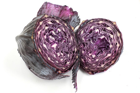 紫色卷心菜素食营养杂货红色叶子食物蔬菜背景图片