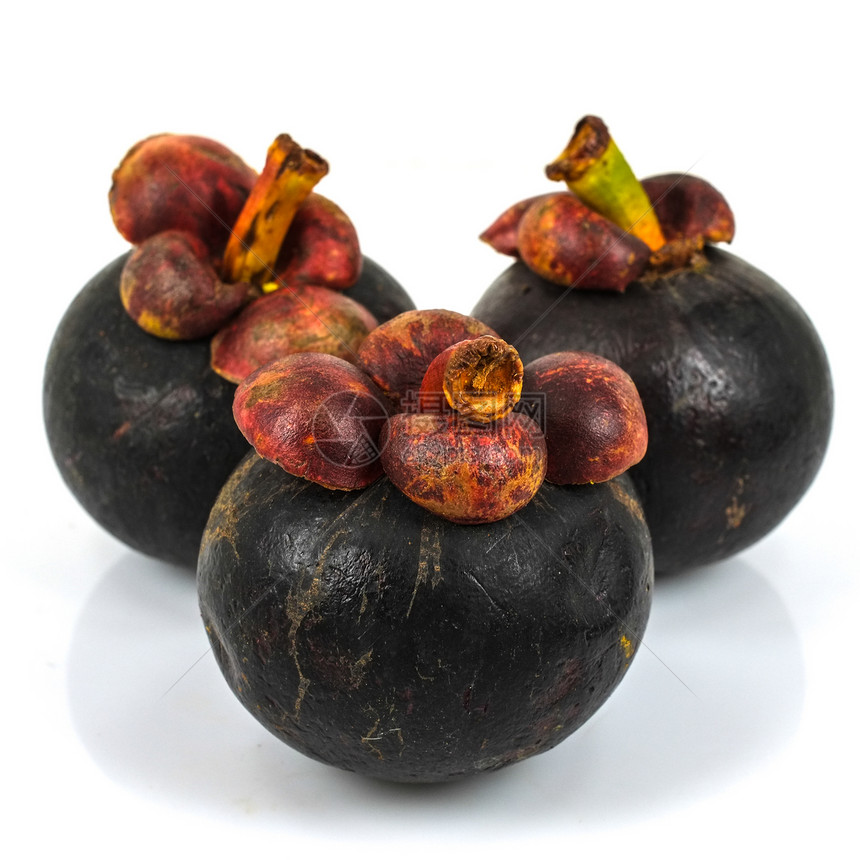 芒果藤黄紫色食物水果维生素山竹营养甜点热带异能图片