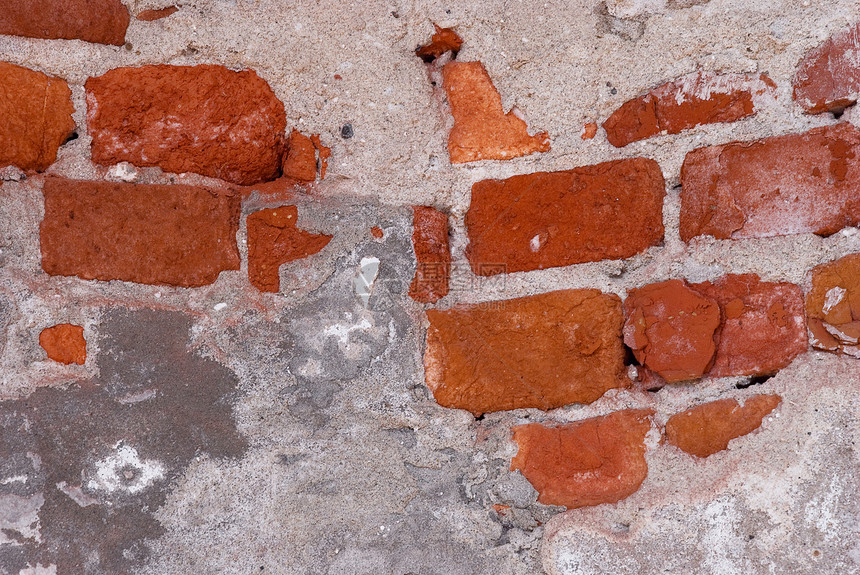 砖壁的背景框架水平房子水泥黏土石头场景棕色红色建筑图片