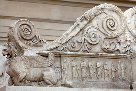 罗马  和平祭坛 奥古斯都和平祭坛吸引力纪念碑艺术校园考古学宗教雕塑宽慰帝国旅行古老的高清图片素材