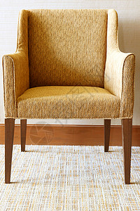 客厅的棕色现代椅子背景图片