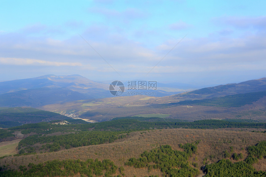 山洞城市MangupKale风景高原爬坡地平线季节场景天堂海岸线天空热带图片