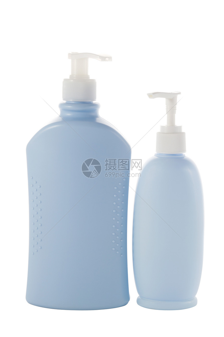 头发和皮肤护理瓶塑料包装商品化妆品洗发水图片