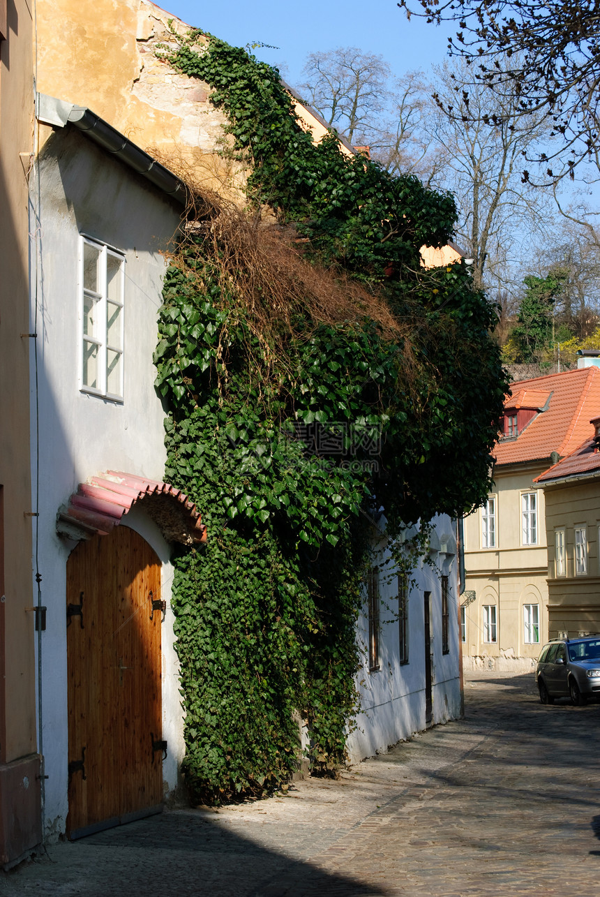 布拉格的新世界城堡世界街道历史性旅行小屋房屋旅游城市图片
