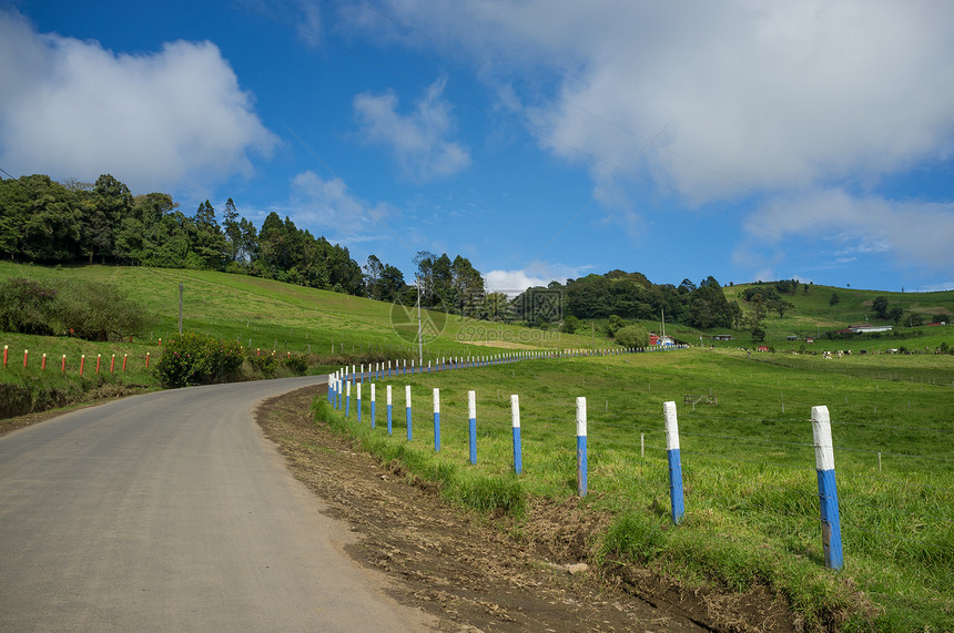 哥斯达黎加山地公路图片