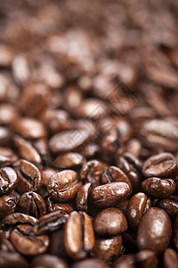 新鲜咖啡豆咖啡棕色背景图片