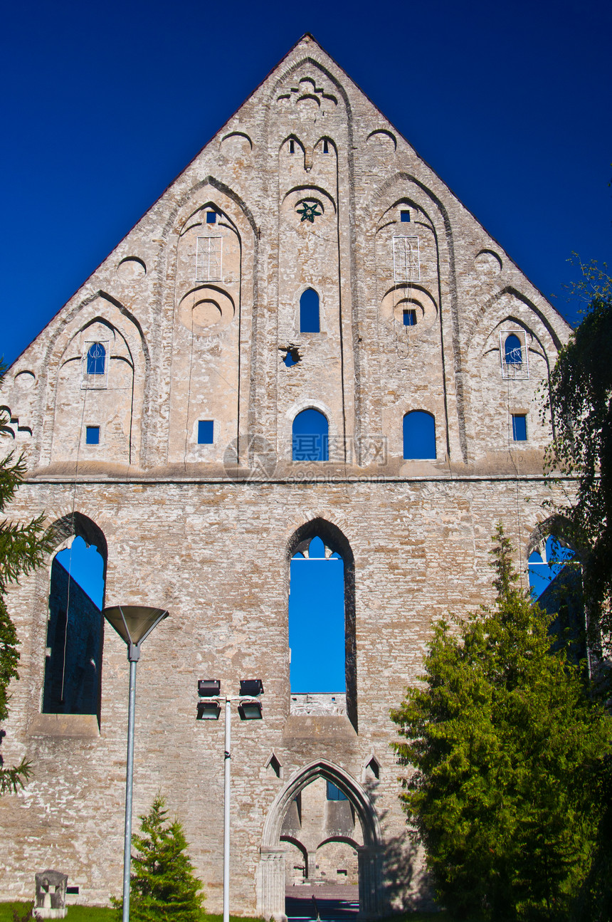 皮里塔女修道院宗教建筑学教会回廊废墟棕色历史建筑图片