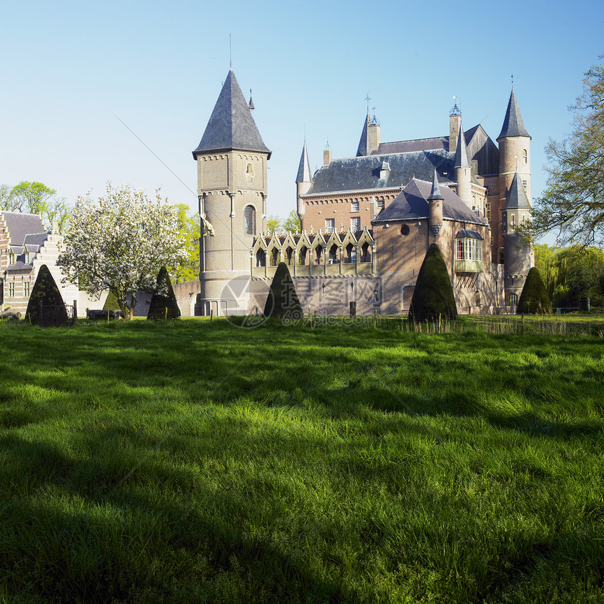 荷兰 Heeswijk城堡世界建筑旅行外观位置景点建筑物历史建筑学历史性图片