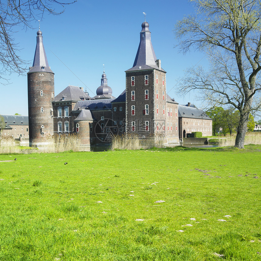 荷兰 Heerlen城堡历史建筑物位置建筑世界历史性外观景点旅行建筑学图片