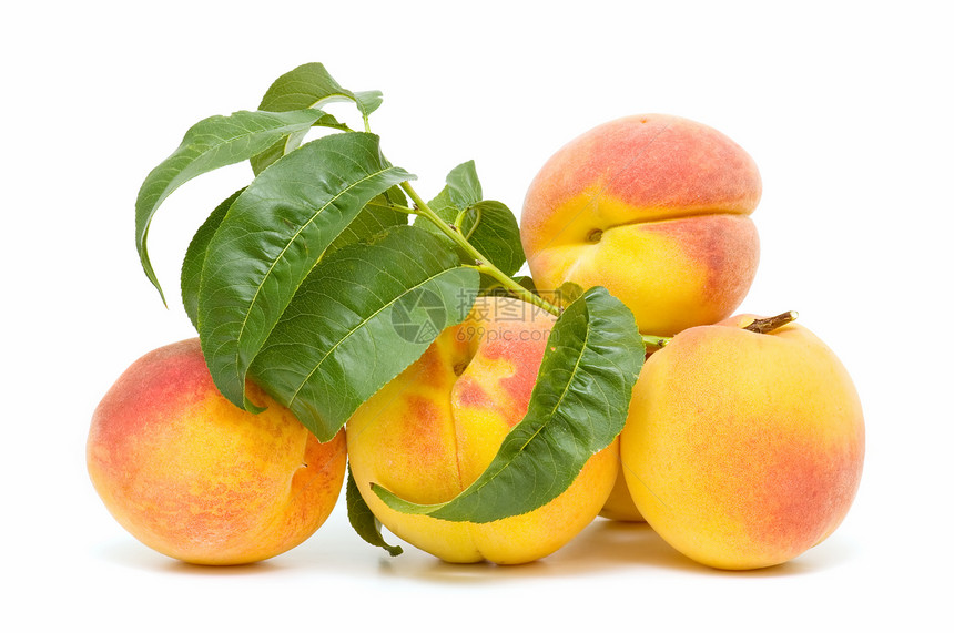 新鲜桃子维生素食物饮食白色素食水果植物季节植物群甜点图片