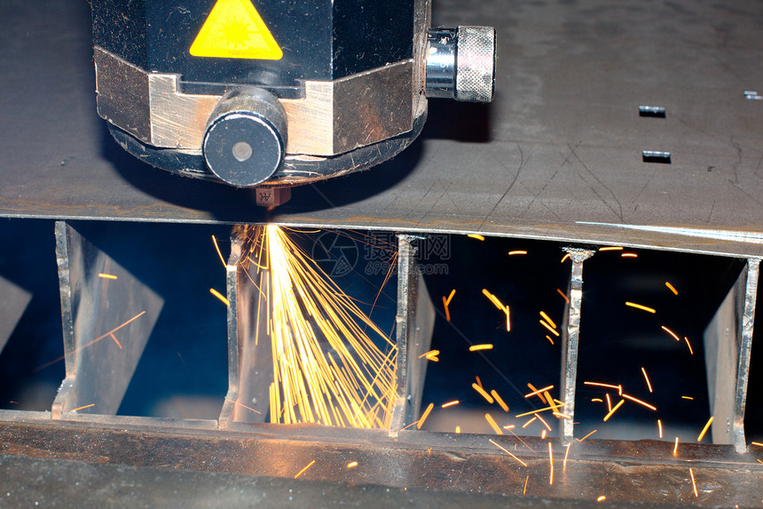 工业激光燃烧工作行动技术危险火花工厂建造凸轮机器图片
