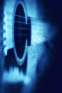 吉他背景歌曲木头水彩拼贴画民间细绳音乐调子划痕娱乐背景图片