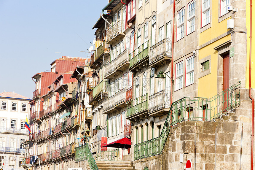 葡萄牙波尔托里贝拉省里贝拉区外观建筑位置街道城市世界遗产建筑学旅行世界房子图片