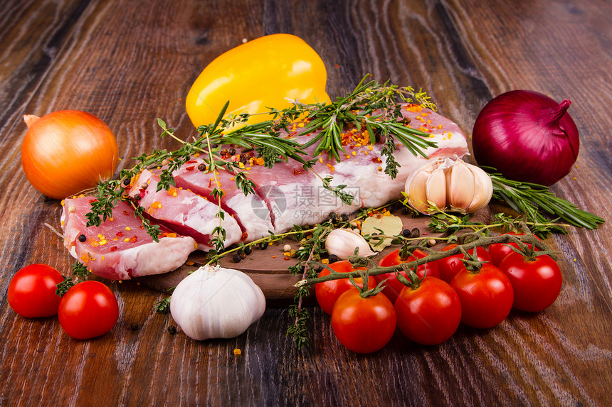肉肌肉烹饪营养胡椒调味品香菜美食饮食植物食物图片