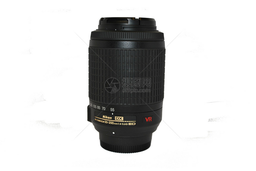 Nikkon 55-200 VR 透镜图片