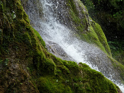 Krushuna 瀑布背景图片