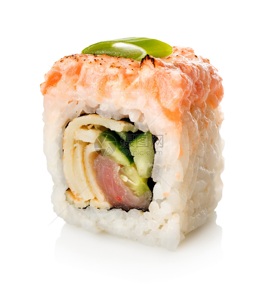 带鱼的寿司健康饮食粉色吃饭熟鱼美食鳗鱼鱼片对象文化海鲜图片