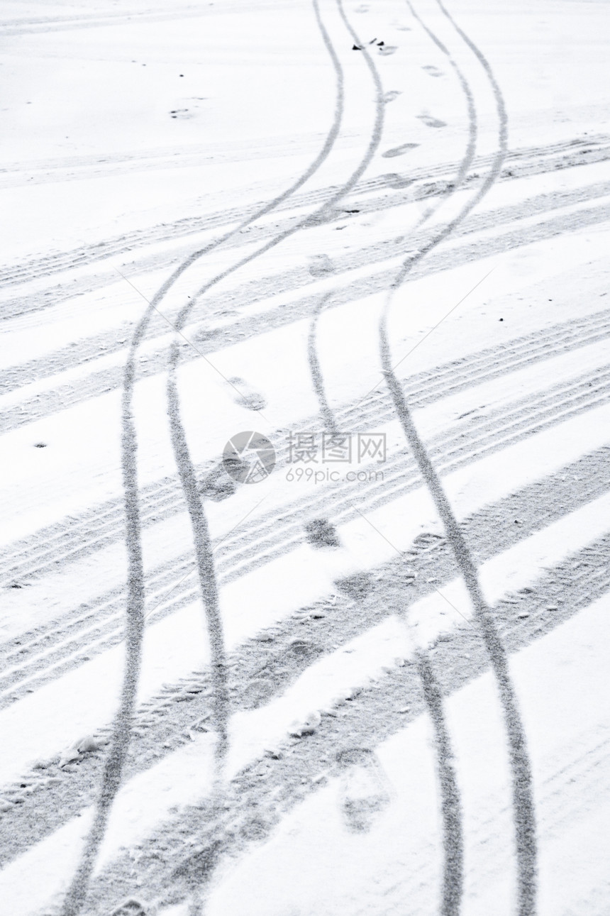 白雪路曲目路面时间路口分数车辆状况运输冷冻薄片图片