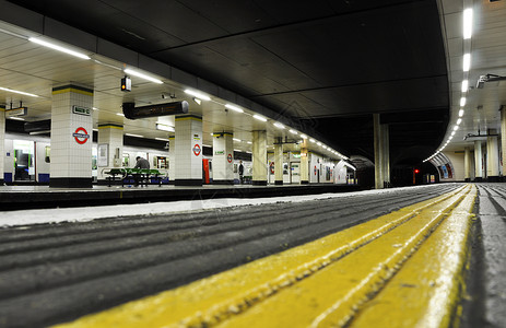 伦敦地下地下平台运输建筑学旅行车站隧道英语城市管子火车背景图片