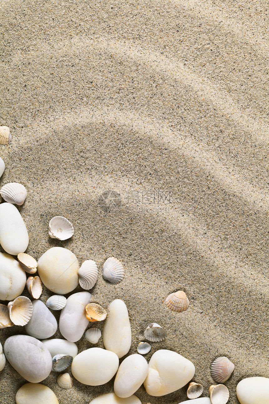 沙沙背景海滩石头海洋卵石沙漠岩石海岸褐色热带墙纸图片