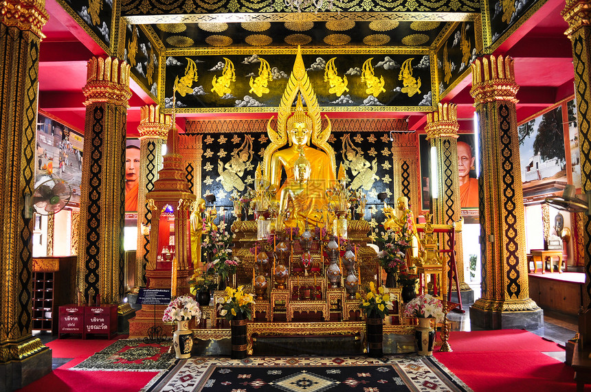 佛教神庙旅游雕像精神佛教徒装饰品祷告艺术寺庙文化宗教图片