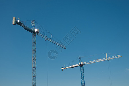 建筑建筑起重机活动天空职业蓝色技术商业城市财产项目背景图片