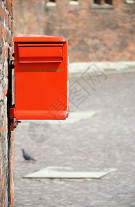 邮箱石头盒子信箱背景图片