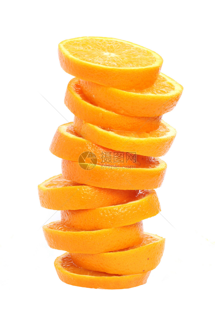 橙片堆叠食物健康瓶子茶点水果团体小吃圆圈工作室饮食图片
