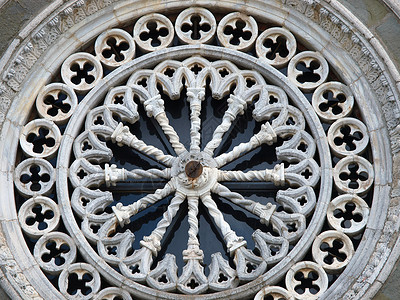 科托纳周围橄榄林和平原的景象玫瑰教会建筑学窗户宗教艺术花环石头避难所神社背景图片