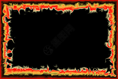 防火框架火焰小路传家宝认证空白纪念品构图文凭黑色背景图片