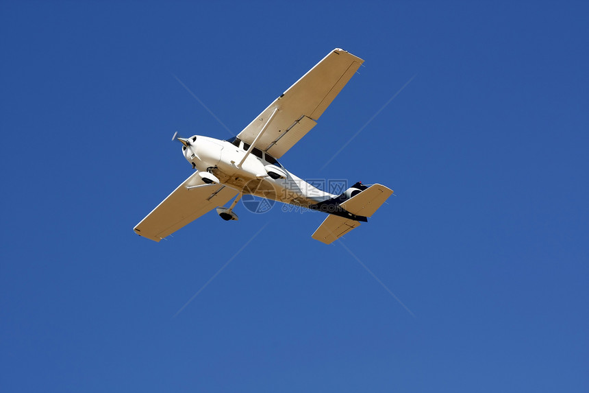 小飞机旅游白色学习天空飞行蓝色航班旅行航空图片