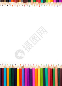 彩色铅笔分类蜡笔白色摄影照片教育工作室水平团体工艺艺术背景图片