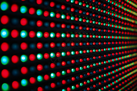 LED 屏幕灯光红色技术监视器细胞玻璃矩阵几何学电子宏观背景图片