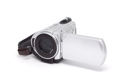 摄像头镜片光学镜头袖珍拍摄技术记录电视塑料电子产品背景图片