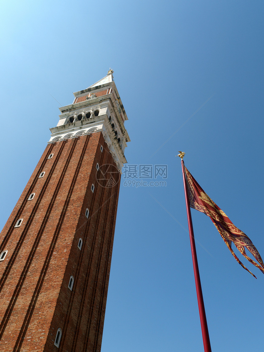 威尼斯圣马克塔游客建筑天空假期全景观光建筑学城市晴天广场图片