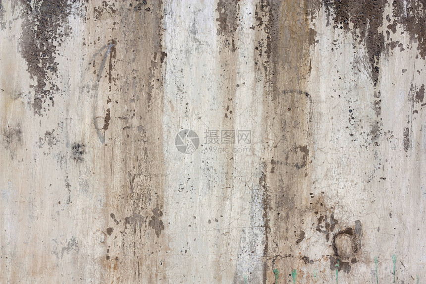 Grunge水泥墙 可用作背景黑色石头白色风化建筑学石膏灰色砖块材料染料图片