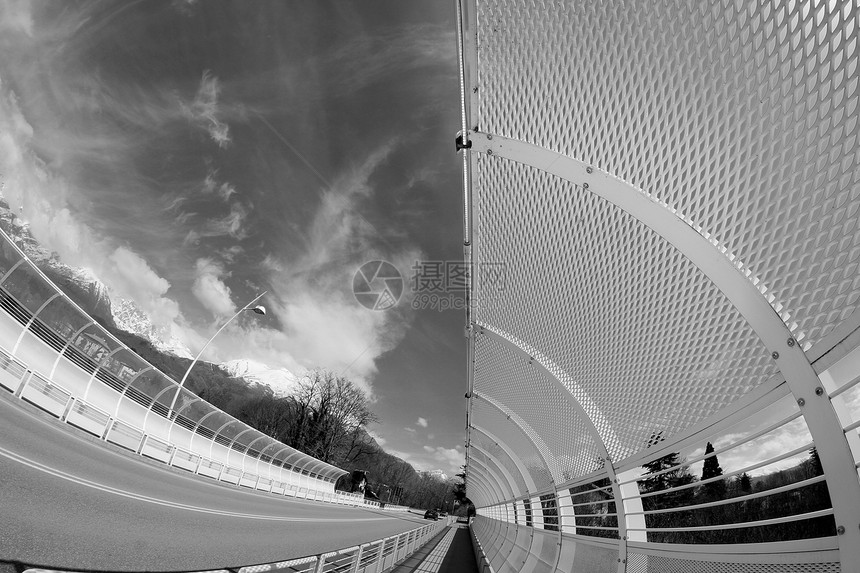 位于意大利贝卢诺的阿尔卑尼桥环境帽子山脉盘子旅行交通建筑学风景对角线纪念碑图片