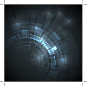 深蓝色技术背景摘要黑蓝技术背景齿轮漩涡广告牌公司灰色电脑圆圈创造力玻璃状高科技背景图片