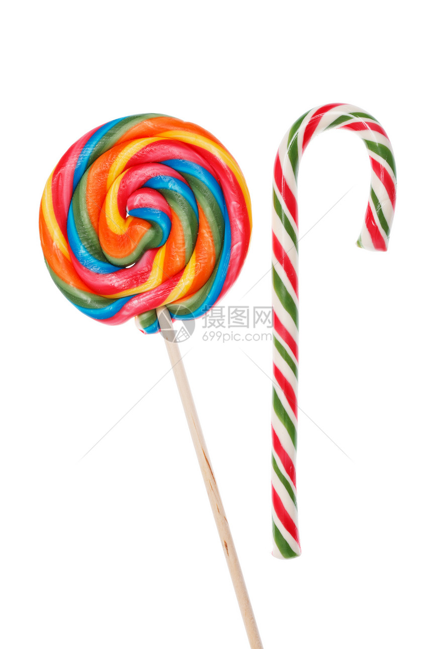螺旋棒棒棒糖光谱手杖糖果乐趣童年小吃食物甜点笨蛋彩虹图片