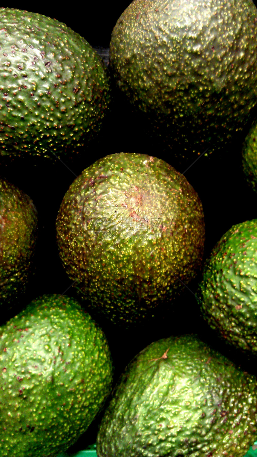 阿沃卡多水果蔬菜绿色图片