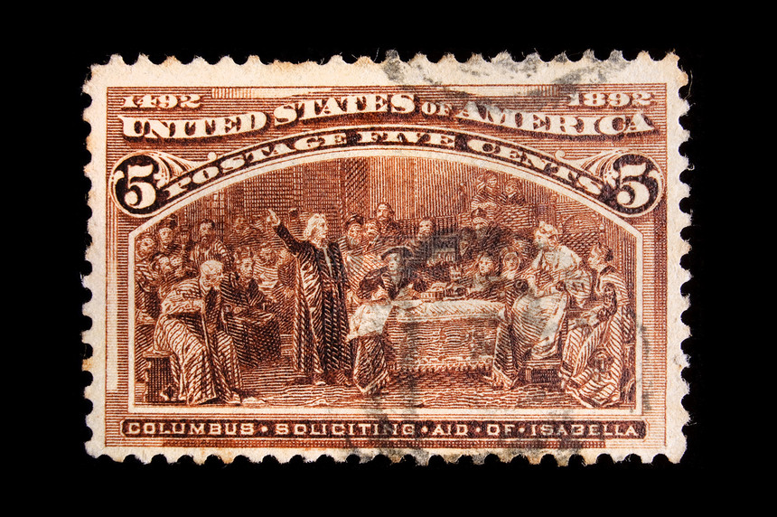 复古美国纪念邮票意义国家服务法庭援助邮件邮政图片