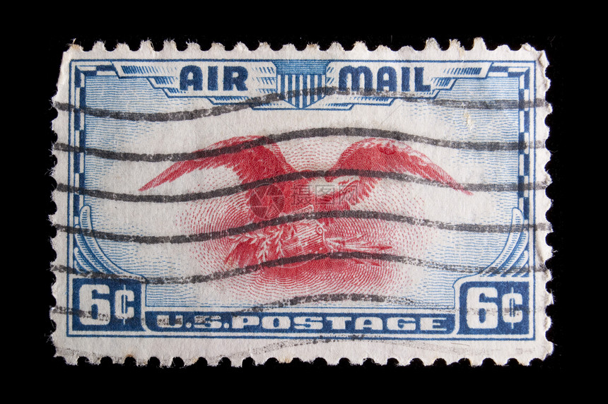 复古美国纪念邮票服务邮件邮政意义国家空气图片