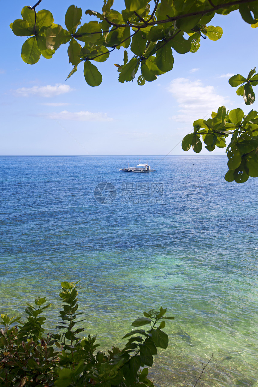 波霍尔邦蓬劳岛海洋荒野天空旅行沙漠边缘海浪海景热带蓝色图片