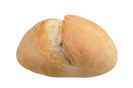 白背景的面包背景图片