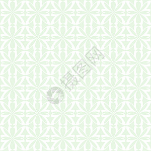 无缝无缝模式叶子创造力条纹白色绘画绿色装饰墙纸插图背景图片
