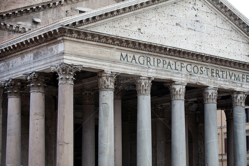 罗马  万神殿首都建筑教会考古学异教徒石头城市地标历史寺庙图片