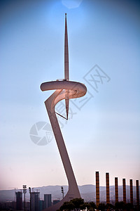 奥运圣火蒙珠伊通讯塔背景
