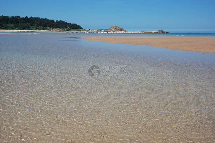 桑迪海滩海岸海洋图片