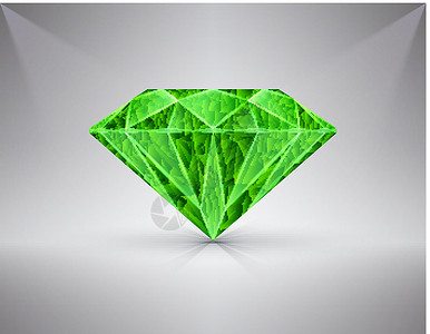 电子元素装饰商业微光珠宝水晶灯光经济金融绿色背景图片